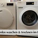 12 Fewos Im Jugendstilhaus Mit Aufzug, Grosser Terrasse, Kingsize-betten, 250mbts Wlan, 55 Zoll Smart-tv - Nur Ein Kurzer Spaziergang Durch Den Park Venedig Zur Kraemerbruecke - Gaststaette Im Haus *