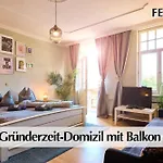 12 Fewos Im Jugendstilhaus Mit Aufzug, Grosser Terrasse, Kingsize-betten, 250mbts Wlan, 55 Zoll Smart-tv - Nur Ein Kurzer Spaziergang Durch Den Park Venedig Zur Kraemerbruecke - Gaststaette Im Haus Διαμέρισμα