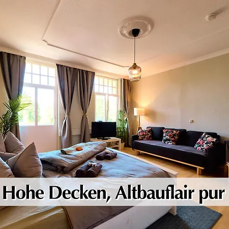 12 Fewos Im Jugendstilhaus Mit Aufzug, Terrasse, Kingsize-bett, Smart-tv, Etc Apartment *
