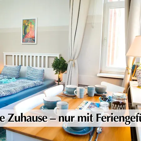12 Fewos Im Jugendstilhaus Mit Aufzug, Grosser Terrasse, Kingsize-betten, 250mbts Wlan, 55 Zoll Smart-tv - Nur Ein Kurzer Spaziergang Durch Den Park Venedig Zur Kraemerbruecke - Gaststaette Im Haus Διαμέρισμα