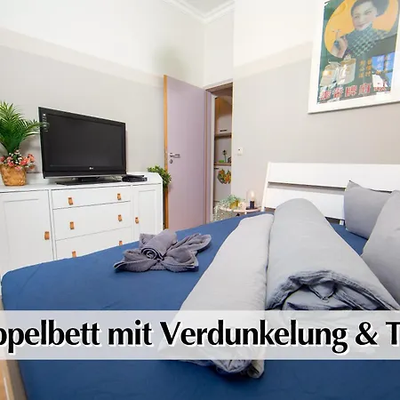 12 Fewos Im Jugendstilhaus Mit Aufzug, Grosser Terrasse, Kingsize-betten, 250mbts Wlan, 55 Zoll Smart-tv - Nur Ein Kurzer Spaziergang Durch Den Park Venedig Zur Kraemerbruecke - Gaststaette Im Haus Ερφούρτη