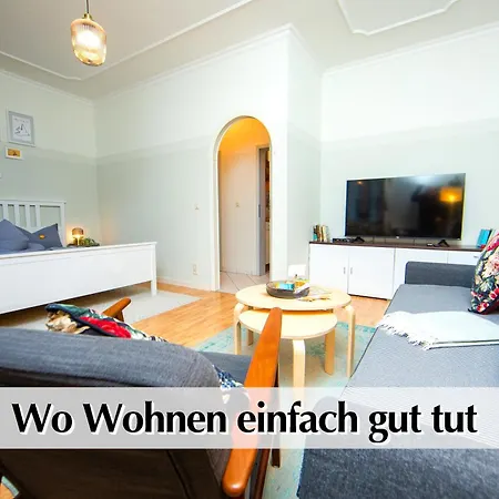 Διαμέρισμα 12 Fewos Im Jugendstilhaus Mit Aufzug, Grosser Terrasse, Kingsize-betten, 250mbts Wlan, 55 Zoll Smart-tv - Nur Ein Kurzer Spaziergang Durch Den Park Venedig Zur Kraemerbruecke - Gaststaette Im Haus Ερφούρτη