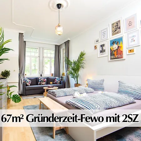 12 Fewos Im Jugendstilhaus Mit Aufzug, Terrasse, Kingsize-bett, Smart-tv, Etc Apartment