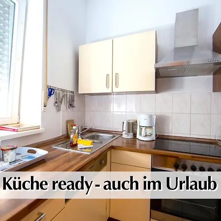 12 Fewos Im Jugendstilhaus Mit Aufzug, Grosser Terrasse, Kingsize-betten, 250mbts Wlan, 55 Zoll Smart-tv - Nur Ein Kurzer Spaziergang Durch Den Park Venedig Zur Kraemerbruecke - Gaststaette Im Haus Διαμέρισμα *