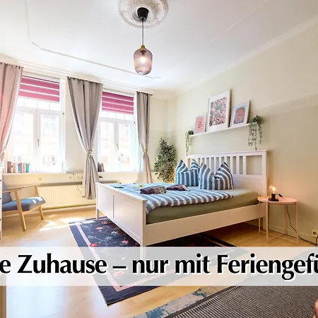 12 Fewos Im Jugendstilhaus Mit Aufzug, Terrasse, Kingsize-bett, Smart-tv, Etc Daire