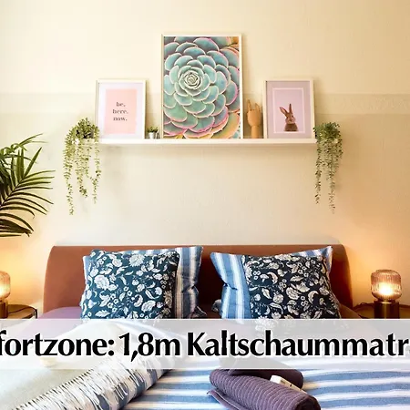 Daire 12 Fewos Im Jugendstilhaus Mit Aufzug, Terrasse, Kingsize-bett, Smart-tv, Etc Erfurt