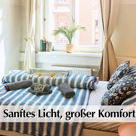 12 Fewos Im Jugendstilhaus Mit Aufzug, Terrasse, Kingsize-bett, Smart-tv, Etc