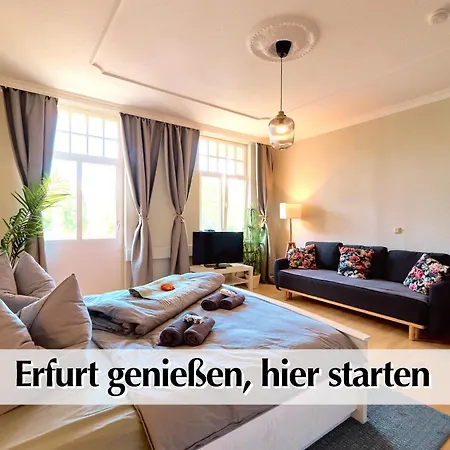 Im Jugendstil Direkt An Der Parkanlage Venedig Im Herzen Erfurts * Erfurt