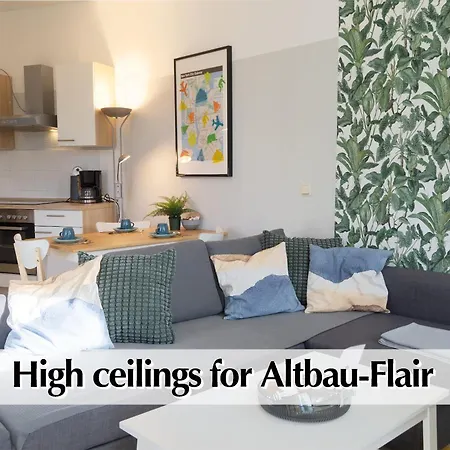 12 Fewos Im Jugendstilhaus Mit Aufzug, Grosser Terrasse, Kingsize-betten, 250mbts Wlan, 55 Zoll Smart-tv - Nur Ein Kurzer Spaziergang Durch Den Park Venedig Zur Kraemerbruecke - Gaststaette Im Haus Διαμέρισμα
