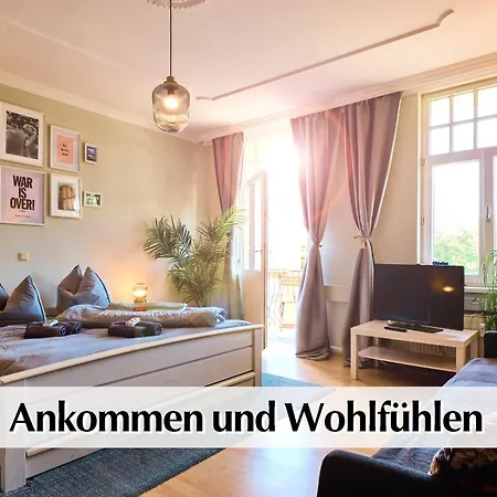 12 Fewos Im Jugendstilhaus Mit Aufzug, Grosser Terrasse, Kingsize-betten, 250mbts Wlan, 55 Zoll Smart-tv - Nur Ein Kurzer Spaziergang Durch Den Park Venedig Zur Kraemerbruecke - Gaststaette Im Haus Διαμέρισμα *